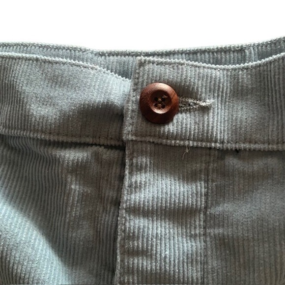 NWT Birdwell Beach Britches Wale Corduroy Shorts 14 Blue Made in USA 70s Retro - Picture 3 of 12